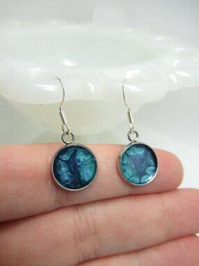 Blue Pebeo earrings